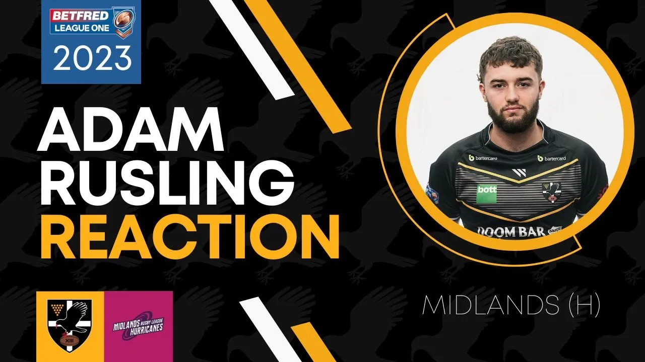 Adam Rusling Post Midlands Hurricanes